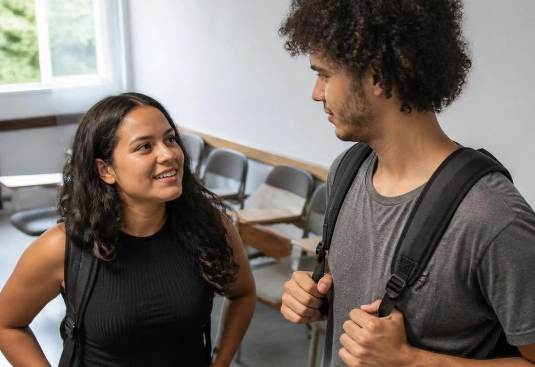 Grupo pequeno lendo em voz alta as folhas espalhadas pela mesa